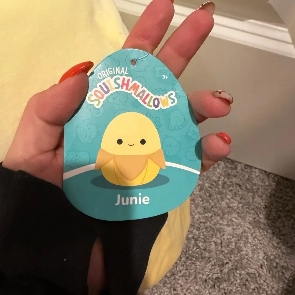 Junie the banana squishmellow
